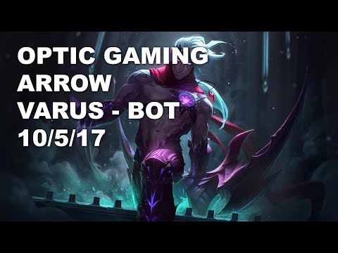 OpTic Gaming Arrow Bot Varus vs Xayah - KR Challenger Patch 10.8