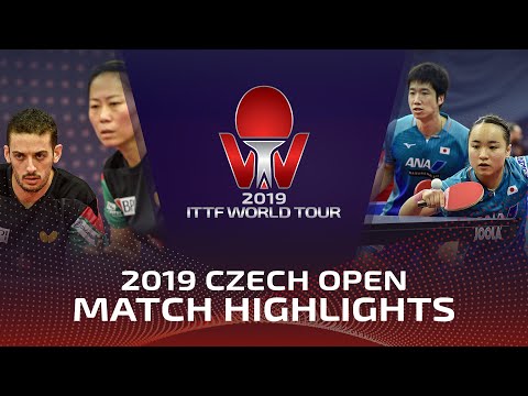 [2019 ITTF Czech Open] Jun Mizutani/Mima Ito vs Marcos Freitas/Yu Fu 2019.8.22