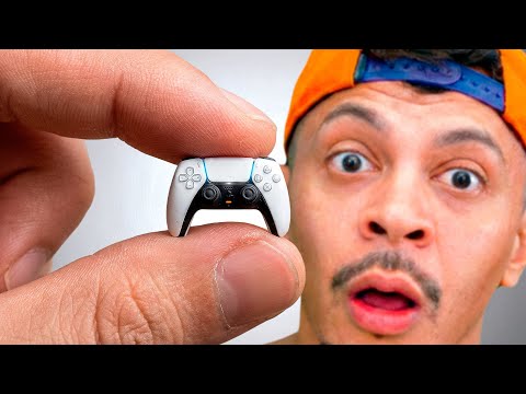 comprei o MENOR CONTROLE do MUNDO e ele SURPREENDEU 😱😱