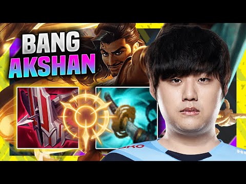 BANG TRIES FIRST TIME NEW CHAMPION AKSHAN! - AF Bang Plays Akshan ADC vs Ezreal! | Season 11