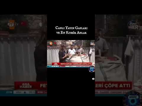 Canlı yayın gafları ve komik anlar  #funny #komedi #komik #komikvideolar 