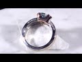 video - Trillion Silhouette Engagement Ring