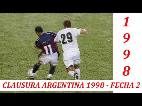 Argentina Clausura 1998 Fecha 2 Racing vs San Lorenzo, Huracán vs Independiente, GyT Salta vs Velez