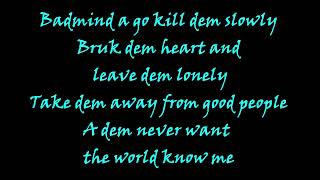 Mavado - Kill Dem Slowly (lyrics)