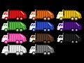 Garbage Truck Colors Street Vehicles The Kids Picture Show Fun Educational Learning Video