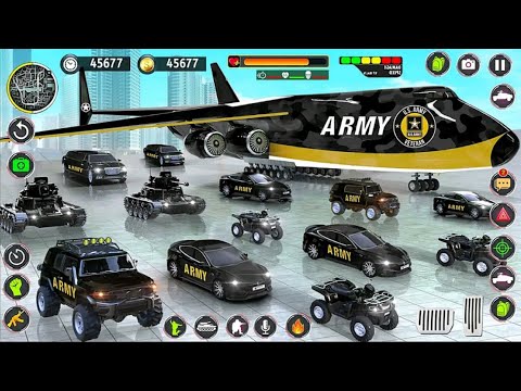 US Army Weapon Truck Helicopter Vehicles Transportation - Android gameplay