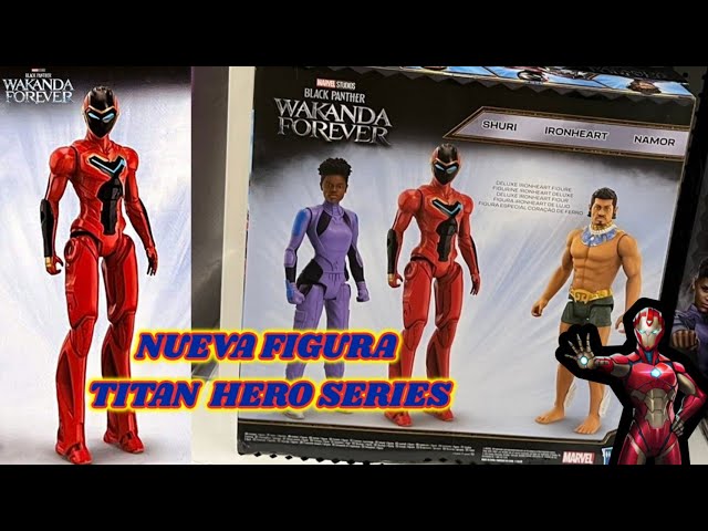 Vídeo relacionado con Marvel Studios - Black Panther: Wakanda Forever - Figura de Shuri Titan Hero Series - 30 cm - a Partir de 4 años