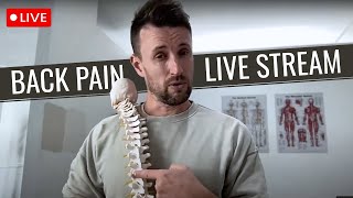 🔴LIVE - How to Fix Back Pain | Expert Tips + Q&A | YOUR WELLNESS NERD
