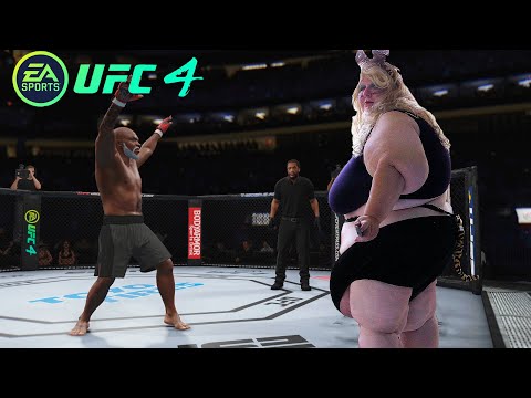 UFC Mike Tyson vs  kitty EA Sports UFC 4 - Epic Fight
