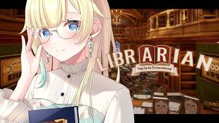 【司書のお仕事：魔導図書館を片付けろ！】今日はまったりしたいもう戦わない【ぶいすぽっ！/ 藍沢エマ】