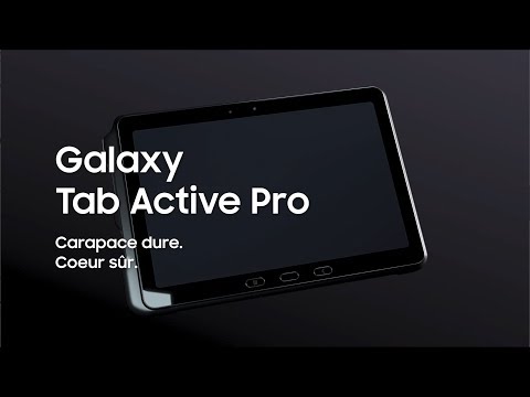 Samsung Galaxy Tab Active Pro: Carapace dure. Coeur sûr.