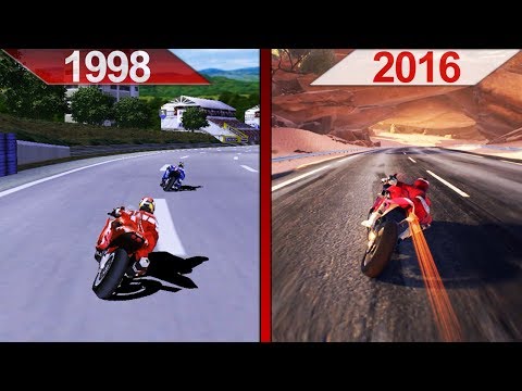 SBS Comparison | Moto Racer 2 (1998) vs. Moto Racer 4 (2016) | PC | ULTRA
