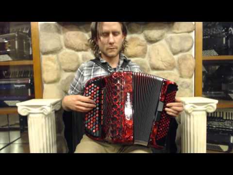 2101 - Red Black Checkerboard Castiglione Chromatic C System 5 Row LMM 66 96 $1995