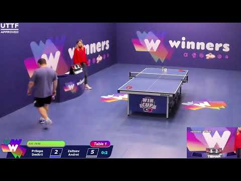 WINners CUP table 1 01.02 Prilepa Dmitrii - Zaitsev Andrei 16:30