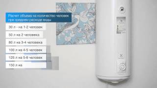 Electrolux EWH 50 AXIOmatic Slim - відео 1