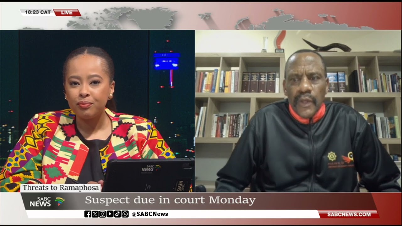 Threats to Ramaphosa | Suspect to appear in court: Lt Gen Godfrey Lebeya shares more