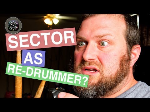 Re-drumming with Kymatica Sector on iPad