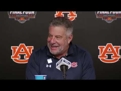 Auburn Final Four Postgame Press Conference - 2025 NCAA Tournament