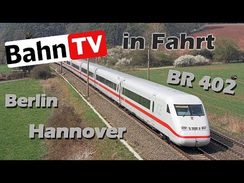 BahnTV in Fahrt Berlin Hannover