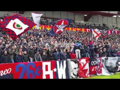 Bandiere, mani e cori Cosenza vs Lecce, Lega Pro 2015/16