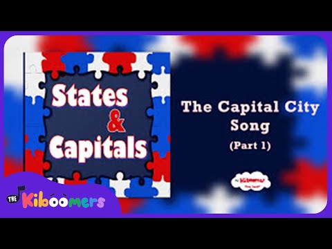 States and Capitals Songs for Children | 50 States and Capitals Songs for Kids | The Kiboomers
