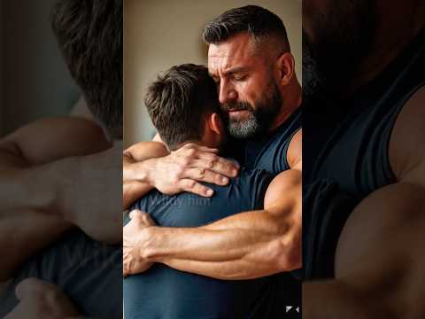 My comfort is his strong arm's 🌈 #shorts #gaycouple