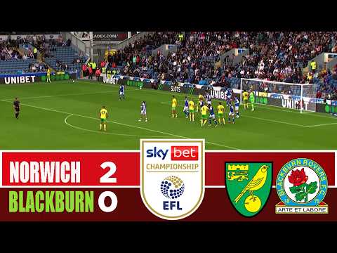 NORWICH CITY vs BLACKBURN ROVERS 2-0 | 2026 Championship | Match Highlights