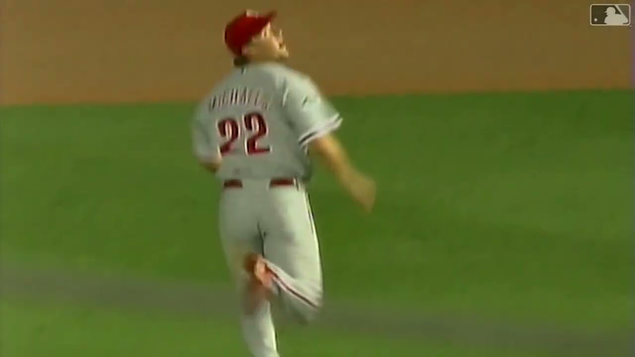 Jason Michaels flips ball into the stands for a homer