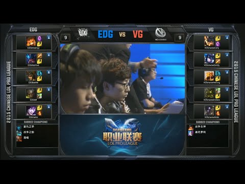 EDG vs VG Game 1 Highlights (LPL Summer 2015)