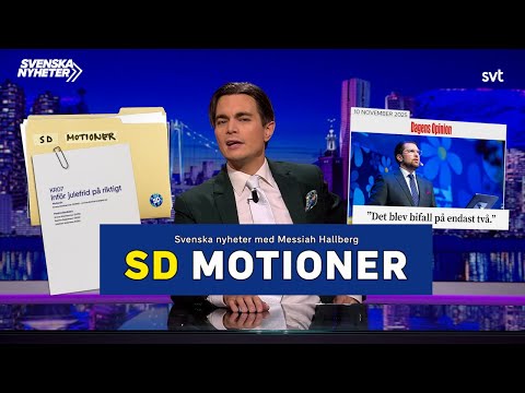 SD motioner – Svenska nyheter (S16EP9)