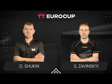 18:50 Dmytro Shukin - Serhii Zavinskyi 25.10.2024 TT Euro.Cup Ukraine Professional. TABLE 3