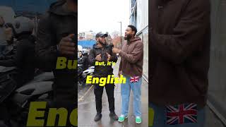Tbf.. I couldn’t even clap back. Mans had a point 🥲 #americaninengland #cultruraldifference #fypシ
