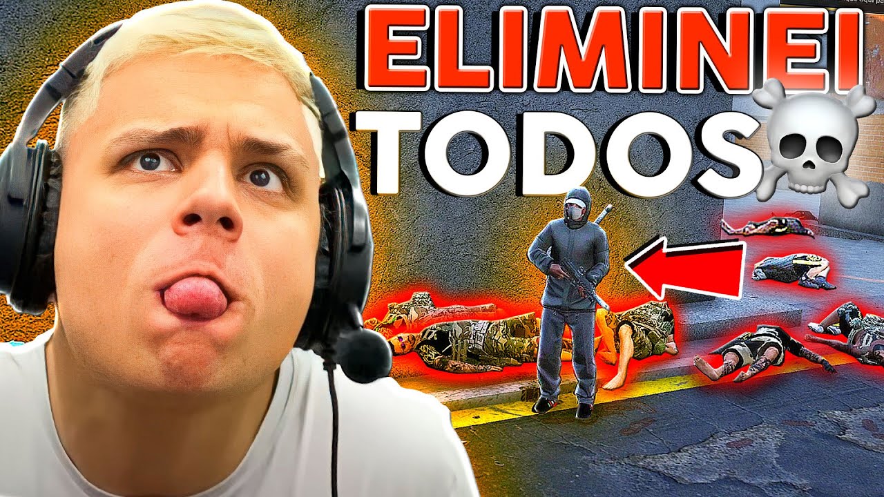 VINGUEl TODOS DA FAVELA! 😡 GTA RP (Paulinho o LOKO)
