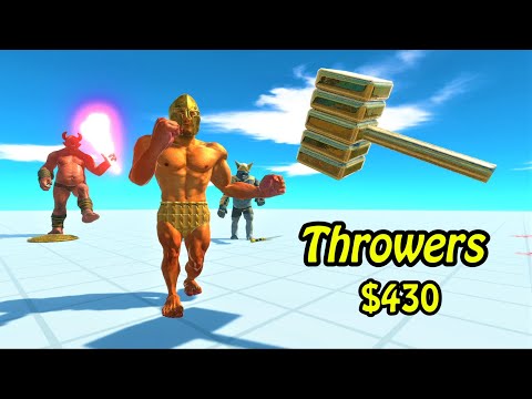 Ghor achilles ogre lord vs random team same price ARBS Animal Revolt Battle Simulator