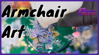 Add a little sparkle to your resin art with this different idea