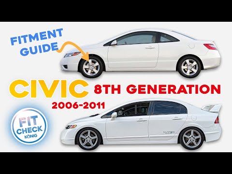 Here's what fits your 2006-2011 Honda Civic (8th Gen) | FIT CHECK