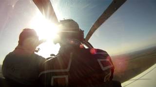 preview picture of video 'Первый опыт пилотирование самолёта'