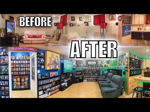 Game Room Tour 2024 - Unveiling Two Epic Game Rooms!