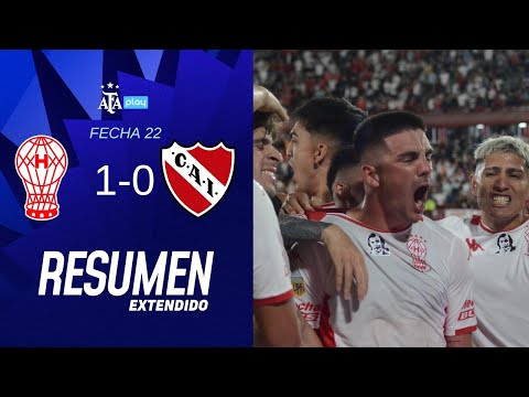 Huracán 1 vs 0 Independiente | #TorneoBetano | Resumen  Extendido| Fecha 22
