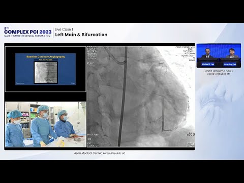 [COMPLEX PCI 2023] Live Case 1: Left Main & Bifurcation