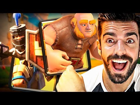 USEI O DECK MAIS FORTE DE GIGANTE DO CLASH ROYALE!