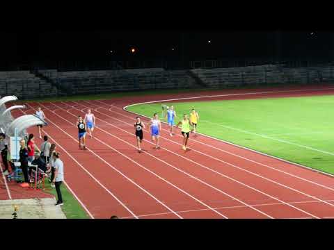 300m [M], III. skupina, novi HR-U18 Marka Oreškovića - Međunarodni atletski miting Karlovac 2020