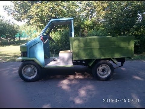 Мини грузовик из мотоблока своими руками