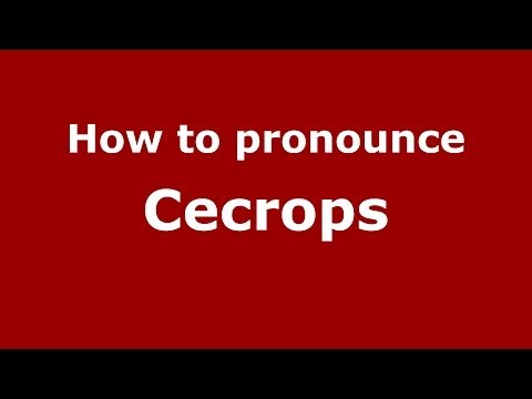How to pronounce Cecrops (Greek/Greece) - PronounceNames.com