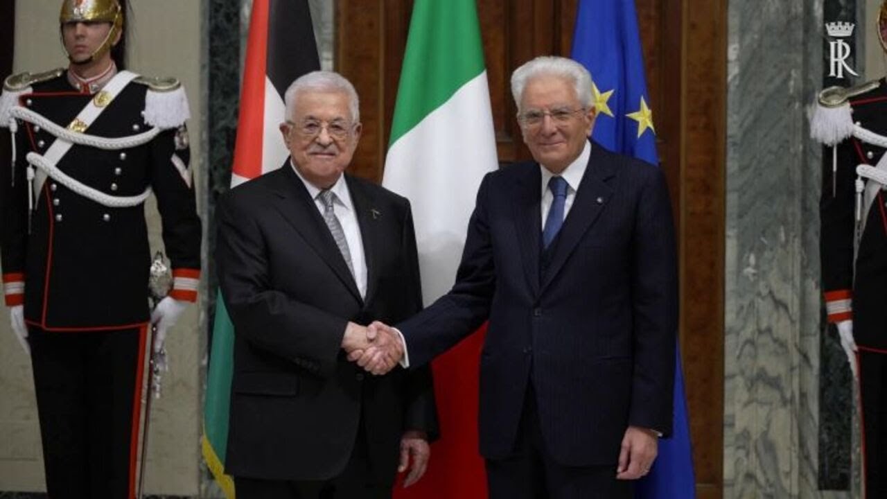 Mattarella riceve Mahmoud Abbas, "L'Anp è un interlocutore fondamentale"