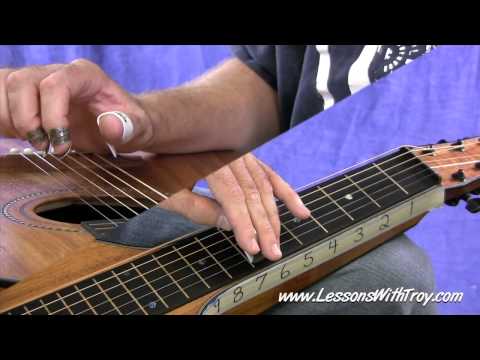 IN THE PINES - Weissenborn Lesson in Open D Tuning