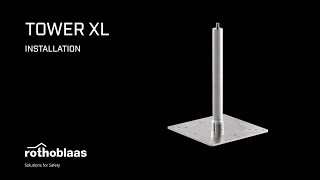 Rotho Blaas TOWER XL telepítése különböző alépítményekre