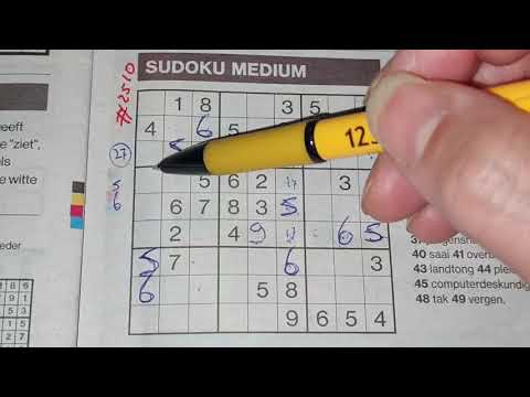 You can also download this PDF! (#2510) Medium Sudoku puzzle. 03-22-2021