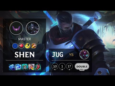 Shen Jungle vs Khazix - EUW Master Patch 12.5