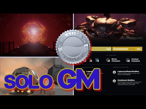 SAFLEY Solo Grandmaster/GM Nightfall (Platinum Rank) - Fallen S.A.B.E.R - Destiny 2 (WARLOCK)